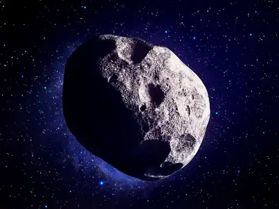 2021 PH27 is a small asteroid of just around 1 kilometer in diameter orbiting the sun within the Earth's orbit. This picture of an asteroid is only for representation.